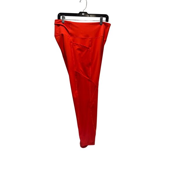 Fila Sport Women’s Red Activewear Capri Leggings XXL Side Pockets - Picture 4 of 8